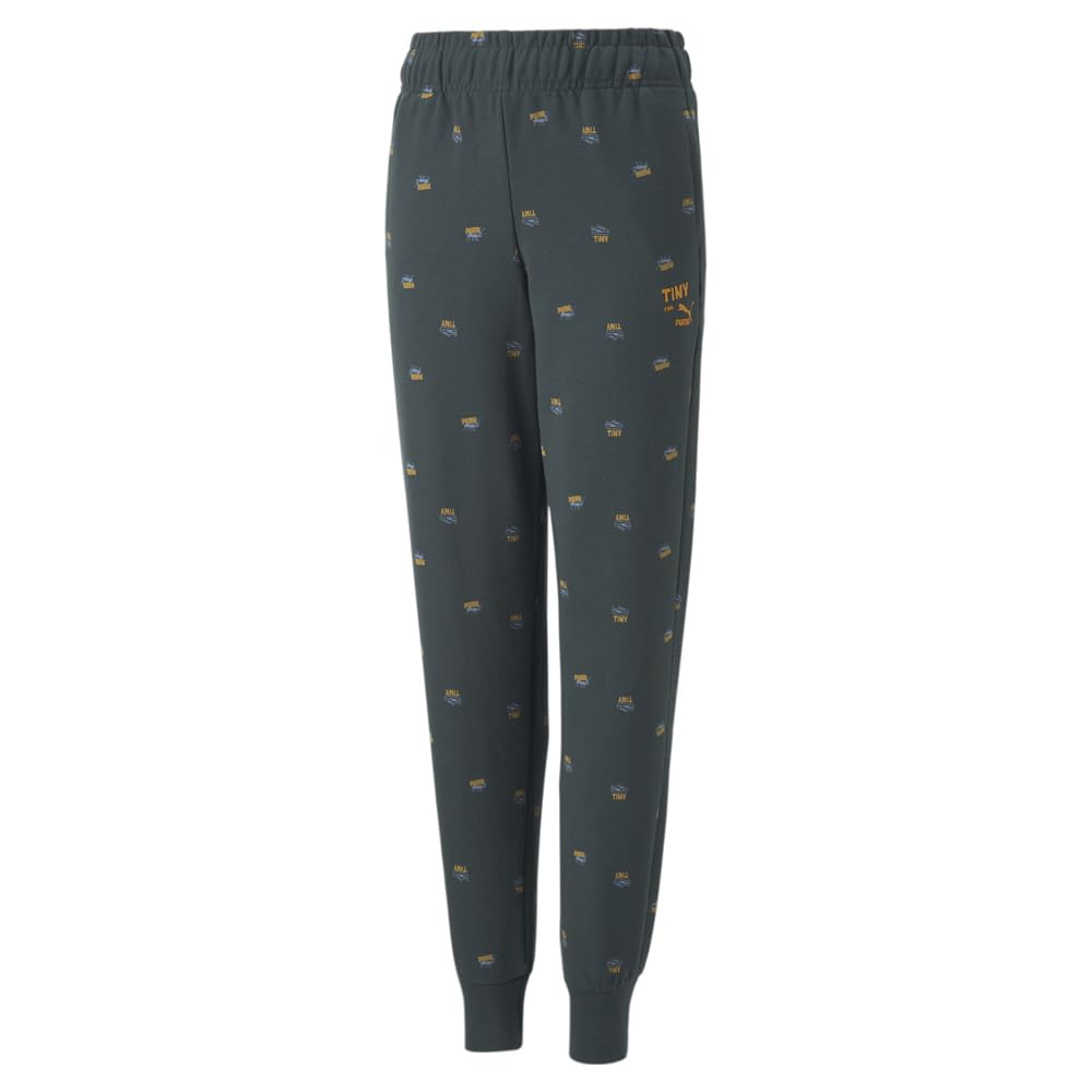 PUMA X Tiny Pantalones Holgados Evitan Rozaduras en Niños de 2 Años Color Verde 3