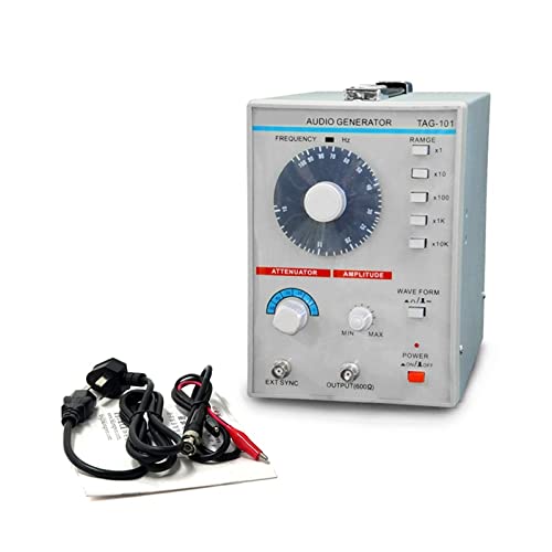 TAG-101 Generador de señal de baja frecuencia Fuente de señal 10Hz-1MHz Uso doméstico