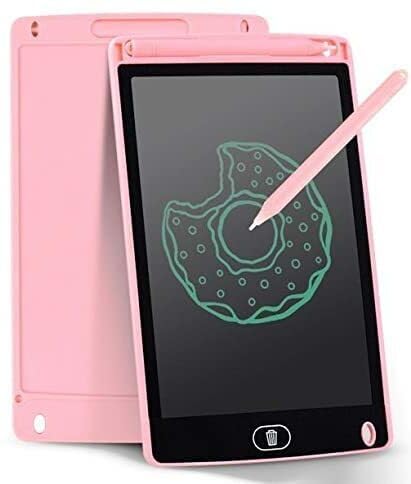 Writing Instument LCD Writing 12 Inch Tab Electronic Writing & Drawing Doodle Board Writing Slate for Kids 3+ Years | Ideal for Writing, Drawing, Sketching – Ultra-Thin(Pink)-picture-17