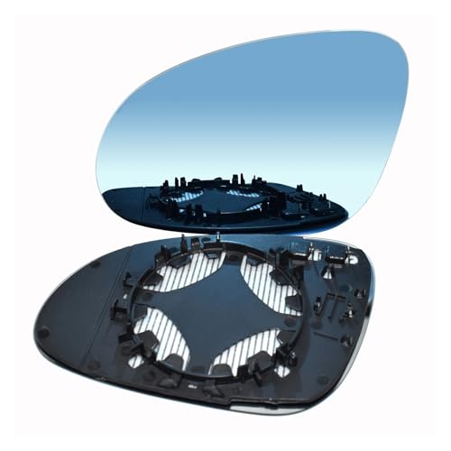 Miroir rétroviseur extérieur VW Golf GTI Jetta 5 Passat glace grand angle bleue 06-10