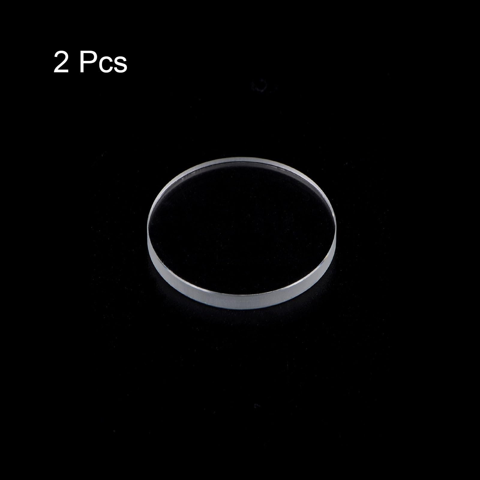 37 38 39 40 41 42 43 44 45 MM Orologio Cristallo Trasparente Piatto Rotondo Vetro Minerale Riparazione Parti Di Ricambio Spessore 1,0 Mm (Color - Foto 11