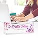 Custom Name Plate for Desk, Personalized Desk Name Plate on Clear Acrylic Glass, Appreciation Gifts for Teacher Employee Boss Coworkers Nurse, Office Desk Accessories for Women Men (Bubblegum)