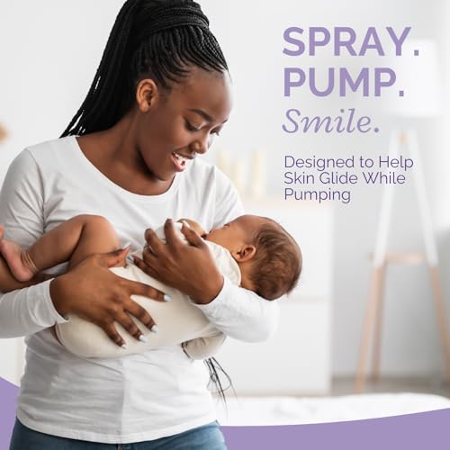 Pumping Spray 2 Fl Oz | Organic Skin Lubricant for Breast Pumping | Pump Flange Spray for Breast Shields | Vegan & Lanolin Free, Made in USA | Helps Sore Nipples & Clogged Milk Ducts - Image 5