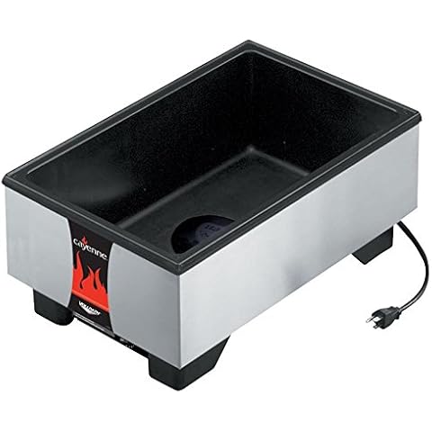 Vollrath 71001 Cayenne 700-Watt Full-Size Countertop Food Warmer, 120v, White, 21-3/4-Inch Cover