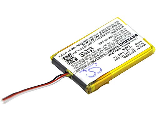 SHINEAR 400mAh Battery Replacement for e Nano 2GB Nano MA005LL/A Nano MA107LL/A Nano MA004LL/A Nano 4GB Nano MA099LL/A 616-0223 616-0224 616-0283 (3.7V)