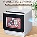 Dishwasher Countertop with 5L Built-in Water Tank, Portable Dishwashers for Apartments RVs, 5 Washing Programs, PTC Hot Air Drying & Inlet Hose, 360° Dual Spray Arm, Mini Dish Washer for Dorm