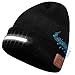 BNEHHOV Bluetooth M&uuml;tze mit LED Licht, Wiederaufladbare Beanie M&uuml;tze mit Musik, Strickm&uuml;tze mit Kopfh&ouml;rern und integrierten Stereolautsprechern, Winterm&uuml;tze mit Lampe, Geschenke f&uuml;r M&auml;nner Frauen