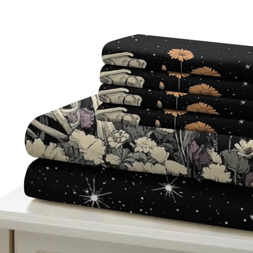 Parure de lit chiots sibériens 200x200 housse de couette microfbre - 7