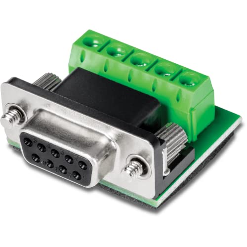 Image of TRENDnet RS232 to RS422 RS485 Converter Adapter (4- Pack), Serial Port Data Converter, Black, TI-S400