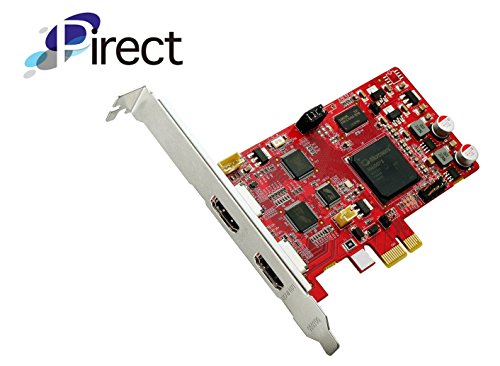 Pirect Uldra-P2 Video Capture card, stream and record in 1080p30, Ultra low latency
