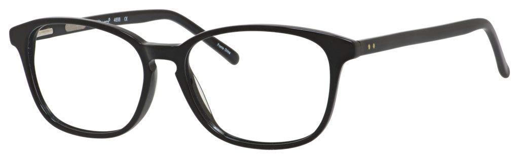 Ernest Hemingway Unisex 4698 Shiny Black 52mm Eyeglasses, Size 52 