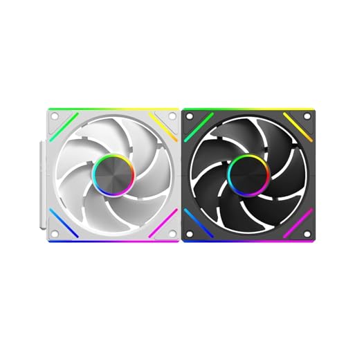 Ventilateur 120mm ARGB à épissure de fil libre pour refroidissement PC silencieux