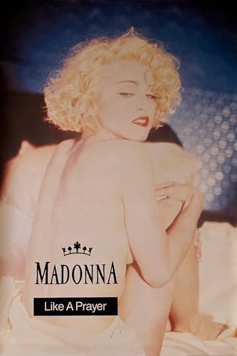 Madonna Like a Prayer 1989 affiche souvenir musical géant pour passionnés