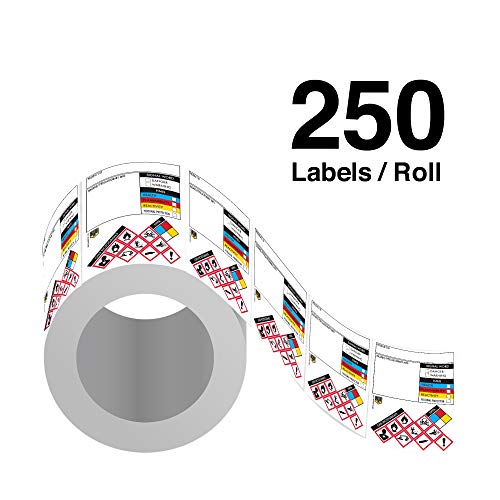 Safety Supply Mart OLGHS250 Safety Data Sheet Stickers/Msds Stickers thumb #2