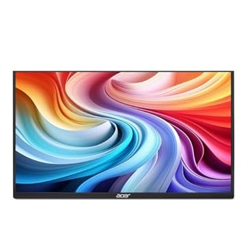Monitor Acer Portátil PM161Q Jbmiuux Full HD LED IPS 15,6 60Hz design ultrafino HDR10 com Alto-falantes