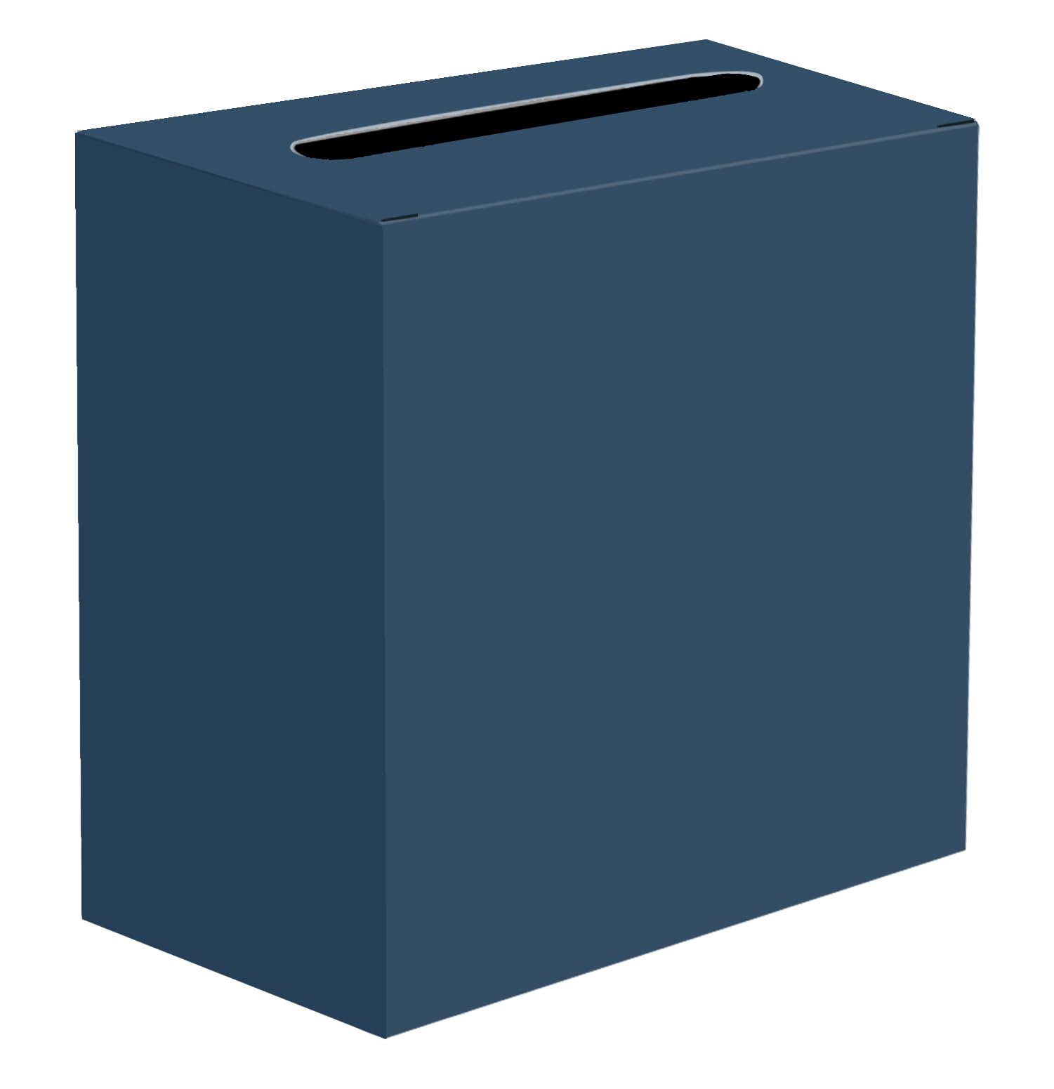 SietDESEO Navy Blue Card Box for Graduation Large Cardboard Gift Card Box Holder for Wedding Reception Birthday Graduation Baby Shower Raffle Ticket Box with Slot