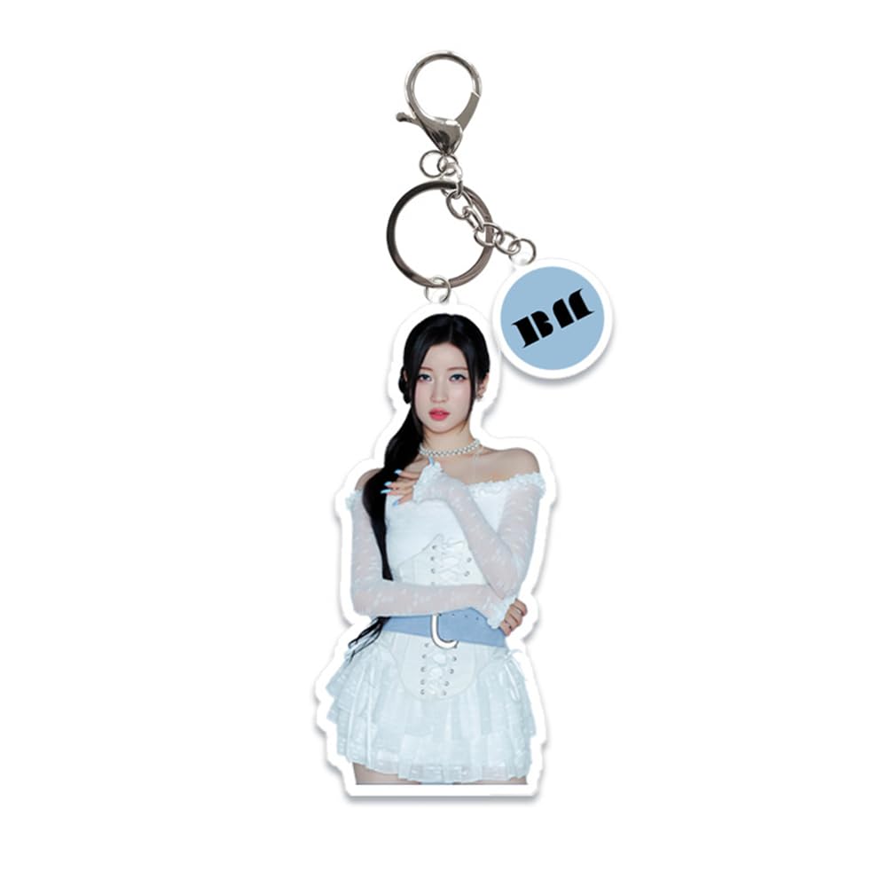 AriesxinKPOP BABYMONSTER Keyring Album FOREVER Acrylic Keychain Car Key Chain Bag Pendant ASA PHARITA RAMI RORA Fans Gift
