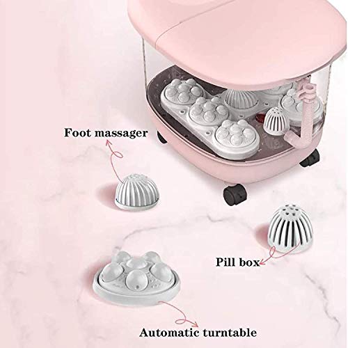 Masajeador para pies con burbujas de calor y 6 bolas shiatsu miniatura 4