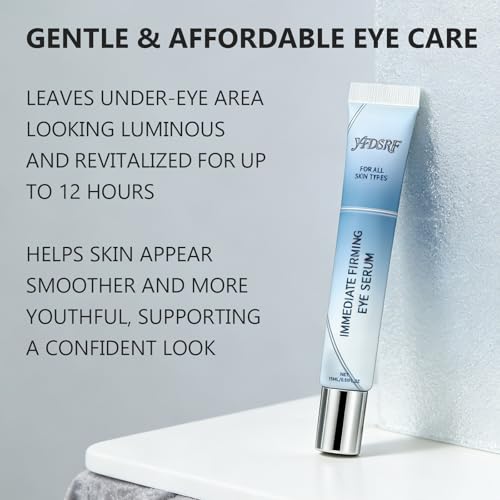 YFDSRF Rapid Reduction Eye Serum - Instantly Reduces Under-Eye Bags, Wrinkles & Dark Circles, Anti-Aging Treatment for Fine Lines and Crow's Feet, Full Size Tube (1)