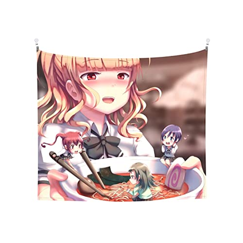 ラーメン大好き小泉さん タペストリー アニメ、リビングルーム、ベッドルーム、寮の装飾 パーソナルギフト150*130cmのサムネイル