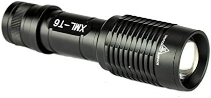 LED Flashlight 3800 lumens Ultra Bright CREE XML T6 Tactical Torch 5-Mode Zoomable Flashlight Waterproof Torch Lm Light Lantern