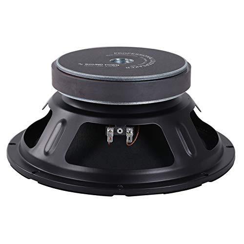 SOUND TOWN 10" RAW WOOFER SPEAKER, 150 WATTS PRO AUDIO PA DJ REPLACEMENT SUBWOOFER LOW FREQUENCY DRIVER (STLF-1050)