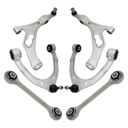 TRQ Front Suspension Kit Control Arm with Ball Joint Sway Bar Stabilizer Link Compatible with 2011-2018 Porsche Cayenne 2011-2017 Volkswagen Touareg by TRQ - Used condition - US$256.75