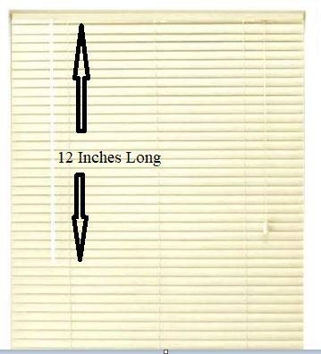 New Blind Wand/Rod - Color White- High Strength (12" White 2 Pack) #TOP2