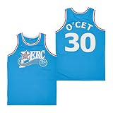 PERC30 Herren #30 Perc O'Cet Movie Basketball Trikot Genäht S-XXXL, Blau, XL