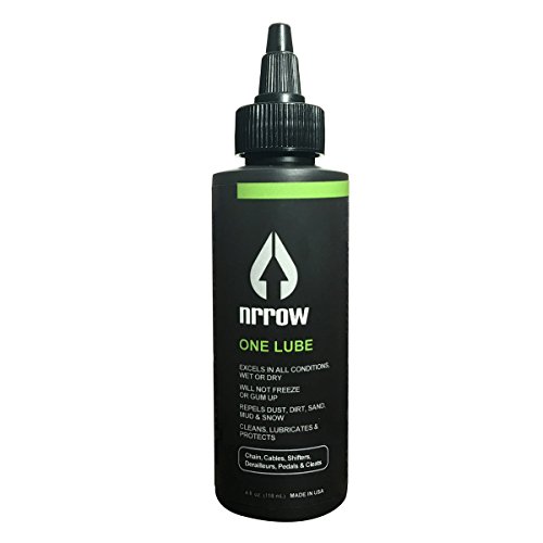 Nrrow - ONE LUBE, 4oz - Eco-Friendly Bio Bike Chain Lube MTB, Road Bikes, Cyclocross BMX