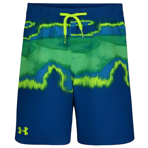 Image of Under Armour Boys Volley Swim Trunks with UPF 50+ Sun Protection, Quick Dry Bathing Suit Shorts