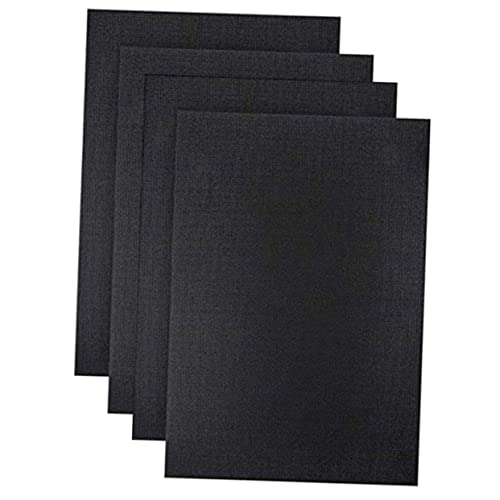 NUOBESTY DIY Cross-Stitch Kit 4pcs Embroidery Cloths 30x45cm Funny Designs Polyester Cotton Spandex Home