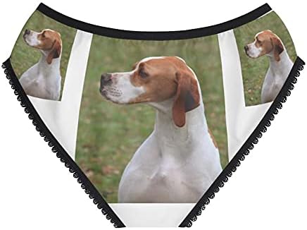DogsMakeMeHappy English Pointer Dog Panties, English Pointer Dog Underwear, Briefs, Cotton Briefs