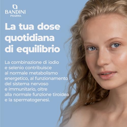 Bandini® Iodio 150 Mcg + Selenio 100 Mcg | 160 Compresse | Integratore Potassio Ioduro Ki + Selenio Metionina | Alto Assorbimento, Alto Dosaggio, 100% Vegan, Senza Ogm | Supporto Difese Immunitarie - 3