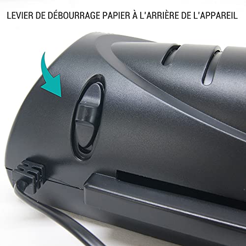 Plastifieuse A3 machine à plastifier A4 A5 avec pochettes de plastification incluses