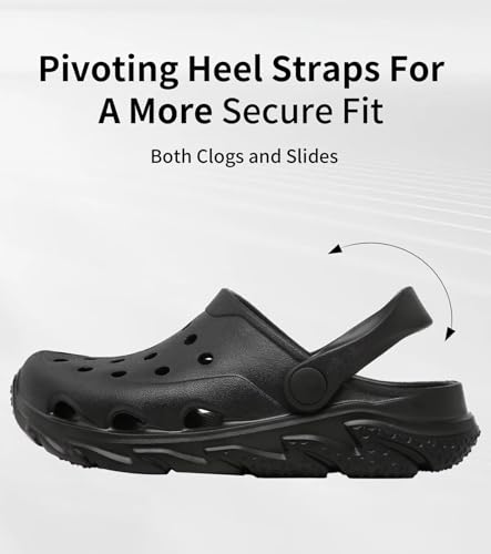 Image of Toddler Kids Clogs for Boys Girls Comfortable Slip on Sandals Beach Pool Slipper
