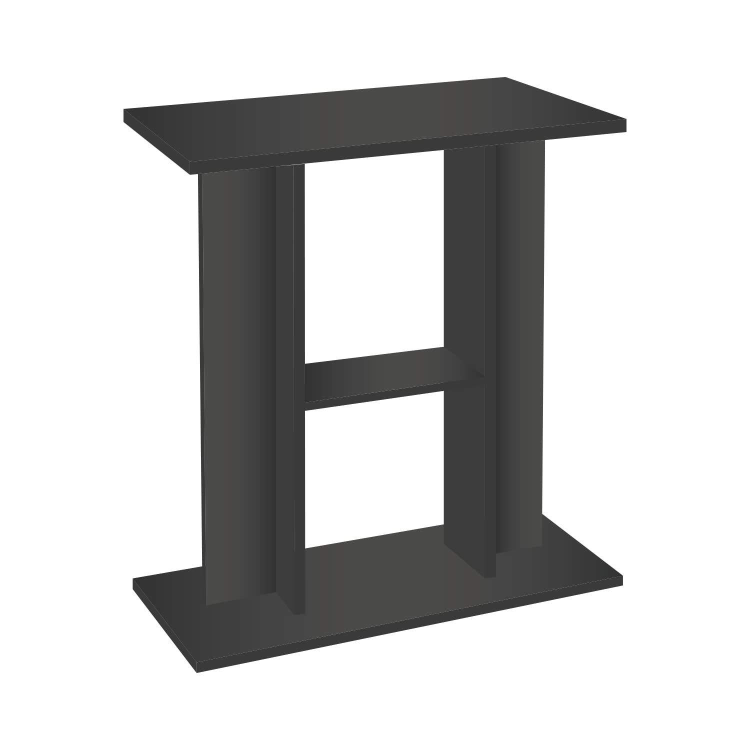 AQPET E-CABINET Soporte para acuarios de estantería de madera, negro
