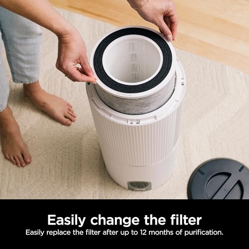 Image of Shark Air Purifier Anti-Allergen True HEPA Filter with Fumes Lock, Compatible with HP201, HP202 & HP232 (HE2FKPRO)