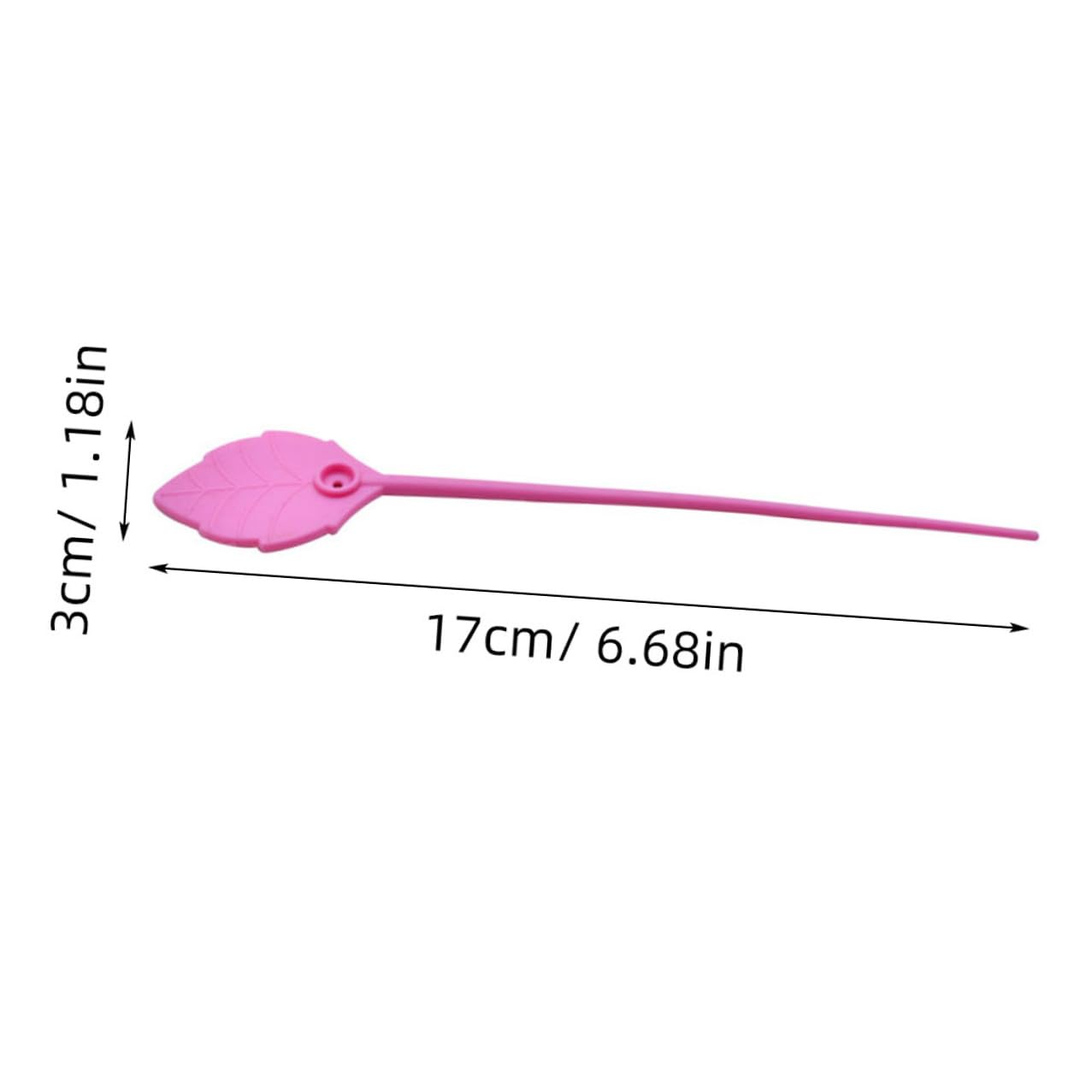 Attaches Alimentaires en Silicone Flexibles et Faciles à Nouer 30pcs de Feuille Couleur Aléatoire pour Emballage Biscuits et Pâtisseries