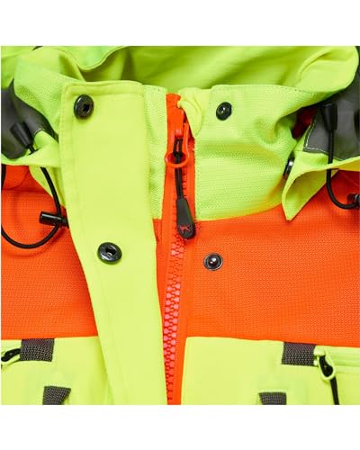 Parforce Hundeführerinnenjacke Hatz-Watz Evolution G2 Signalorange/-gelb, L