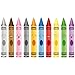 Fancy Land Crayon Wall Decals 10 Color Sticker for School Classroom Art Room Decoration