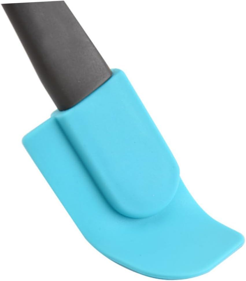 Ciieeo 4 Pcs Silicone Butter Spreader Set with Plastic Handles for Cheese