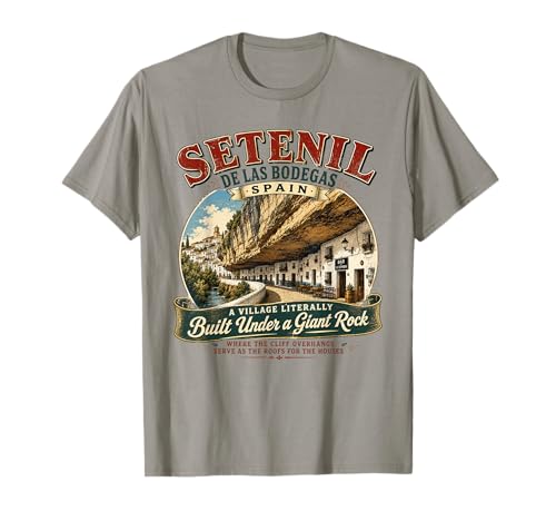 Setenil de Las Bodegas España - Vintage Cliff Village Camiseta