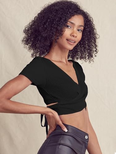 Image of Noble Monk Women Cotton Blend Casual Fit Stylish Tops | Casual Crop Top's | Tshirt
