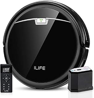 ILIFE A4s Pro Robot Vacuum, 1500Pa Max Suction, ElectroWall, Remote Control, Slim, Thin