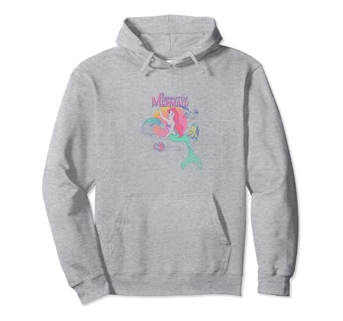 Sweat à capuche Disney graphique multicolore Ariel et ses amis