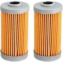 2PCS Fuel Filter 3608255M1 CH15553 Compatible with Massey Ferguson GC2300 GC2400 1528 1529 John Deere 2210 4010 Yanmar 1GM 2GM Rep 3283343M1 CH10060 104500-55710 72100751 33262 24341-000440