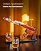 Kollea Birthday Gifts for Men Dad, Whiskey Decanter Sets - Gun Decanter, Detachable Magazine & 2 Bullet Shot Glasses, Liquor Dispenser for Bar, Anniversary Military Present for Brother, Christmas