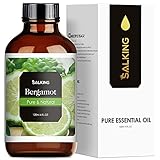 Mehrere Vorteile - Ätherische Bergamotteöle helfen, ungleichmäßige Pigmentierung aufzuhellen. Bergamotteöl fördert einen gesund aussehenden, strahlenden Teint und reduziert das Auftreten von Hautunreinheiten, feinen Linien und Fältchen. Es kann auf die Kopfhaut aufgetragen werden, um die Haut zu nähren und zu schützen. Geben Sie einige Tropfen in eine Creme oder Körperlotion, um eine glatte, geschmeidige Haut zu fördern.