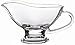 Bezrat Large crystal Coupe Shaped Gravy Sauce Boat